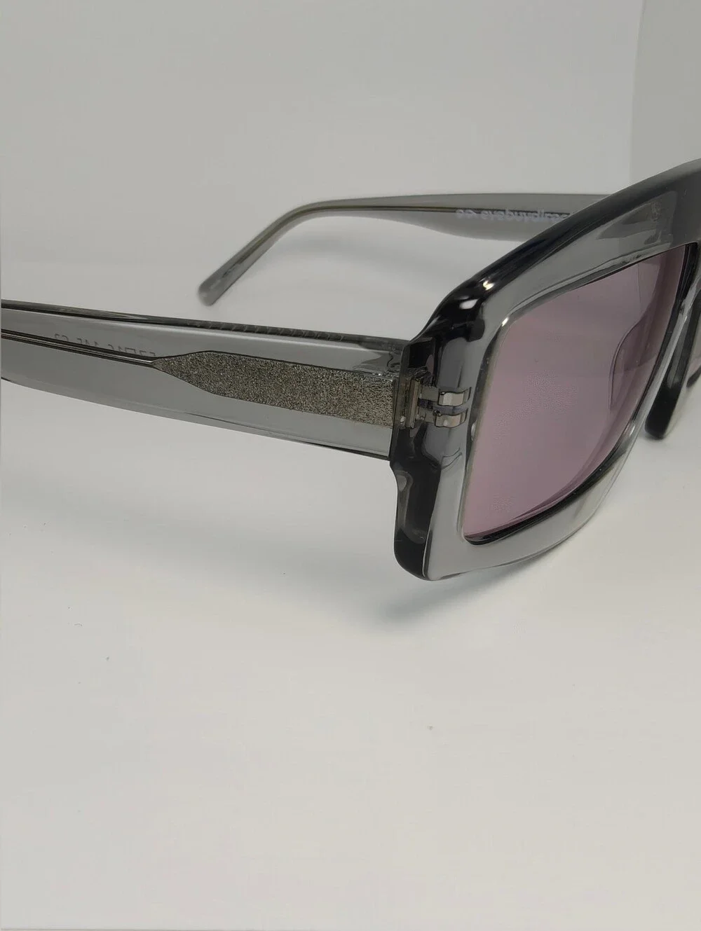 Hanna. Sleek Smoke Color Frame. Unique. 1980s Frame.